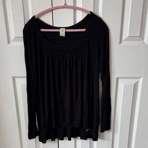 We The Free Black Long Sleeve Top